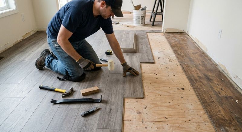 Laminate Floor Installation in Mount Pleasant, NC