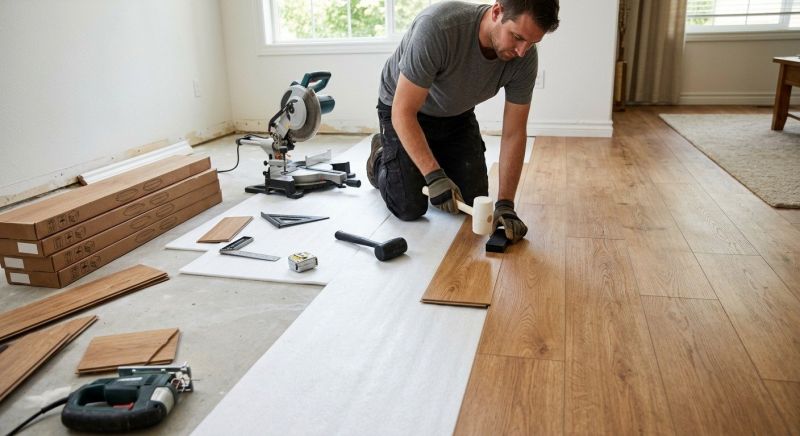 Laminate Floor Replacement in York County, SC