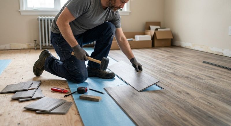 Linoleum Floor Installation in Kannapolis, NC