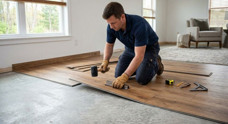 Luxury Vinyl Tile Installation in Indian Trail, NC