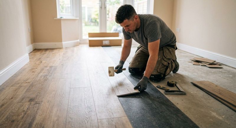 Luxury Vinyl Tile Installation in Mecklenburg County, NC