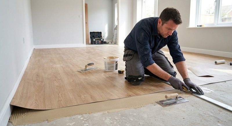 Sheet Flooring Installation in Cornelius, NC