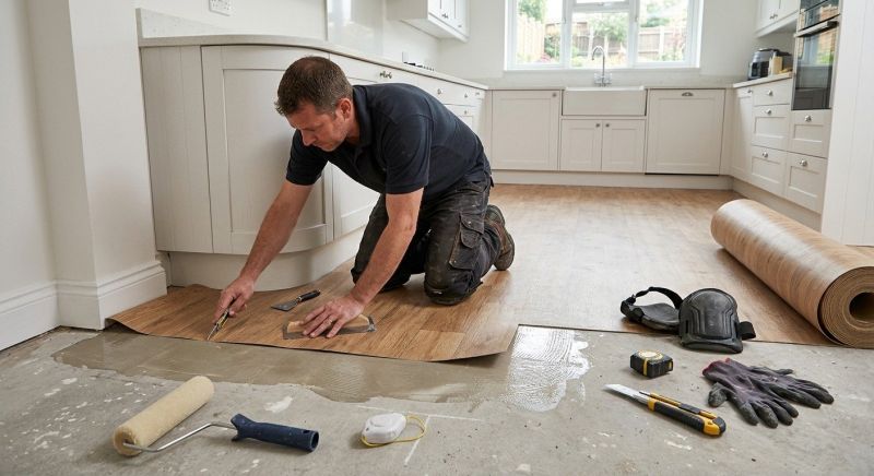 Sheet Flooring Installation in Davidson, NC