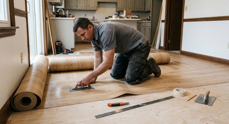 Sheet Flooring Installation in Mount Pleasant, NC