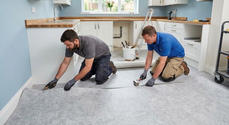 Sheet Linoleum Installation in Charlotte, NC