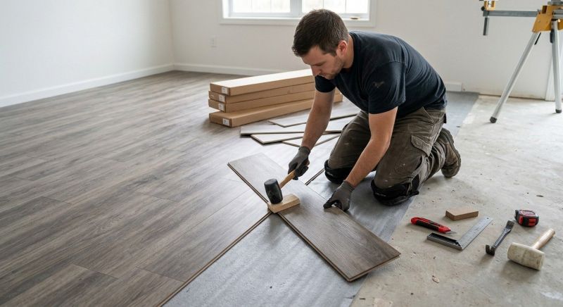 Vinyl Flooring Installation in Huntersville, NC