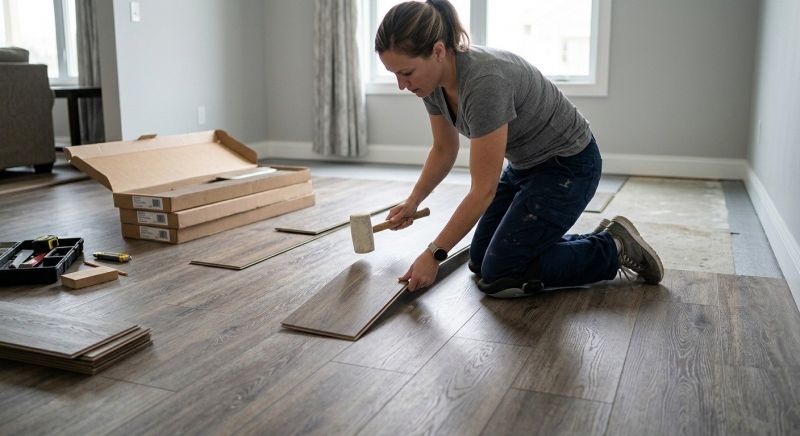 Vinyl Plank Floor Installation in Charlotte, NC